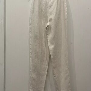 Chanel linen trousers